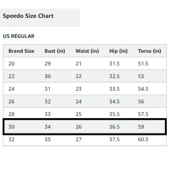 Speedo Solid Speedo® Endurance + Thin Strap, Black, Size 30 - Picture 5 of 7